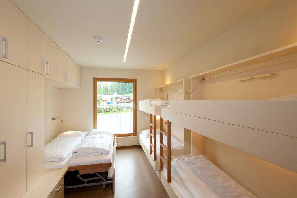 Übernachtung in ansprechenden Zimmern mit Bergpanorama