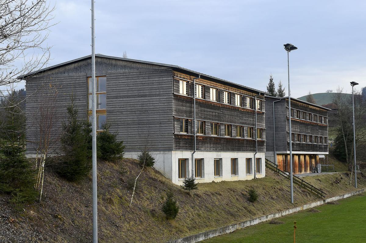 Gebaeude des Fussball Trainingslager Sportcampus Emmental