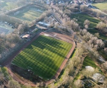 Sportanlage in Reken Drohnenaufnahme