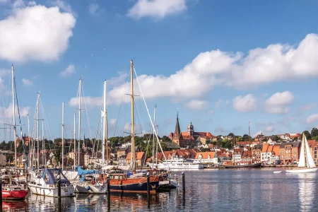 Aussicht auf die Flensburger Förde