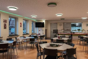 Die Cafeteria der Jugendherberge Lüneburg