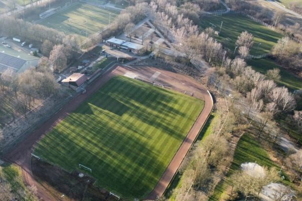 Sportanlage in Reken Drohnenaufnahme