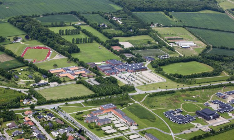 Sportscenter Danmark Luftfoto Sportscenter Danmark Luftfoto