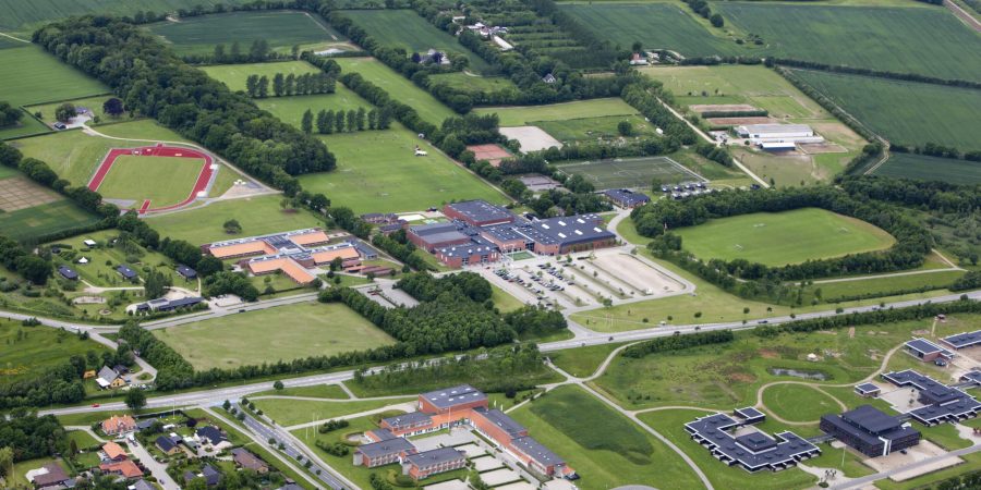 Sportscenter Danmark Luftfoto