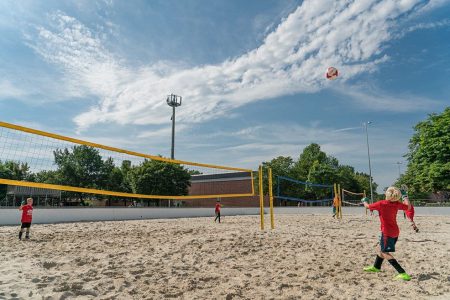 Für die Freizeitgestaltung gibt es eine große Auswahl inkl. mehreren Beachvolleyballfeldern