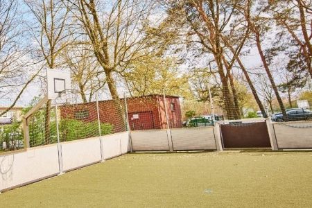 Funcourt im Fussball Trainingslager an der Aller