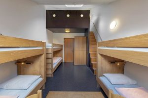 Mehrbettzimmer beim Fussball Trainingslager an der Limmat
