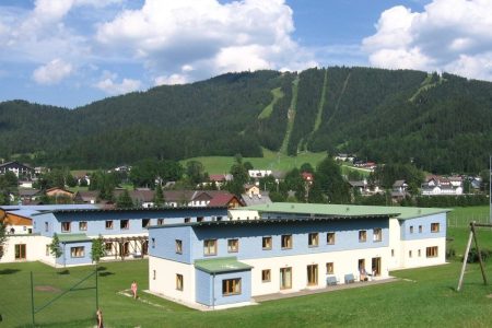 Panorama beim Fussball Trainingslager Erlaufsee