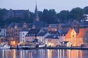 Studentenstadt Flensburg als Ausflugsziel beim Trainingslager an der Flensburger Foerde