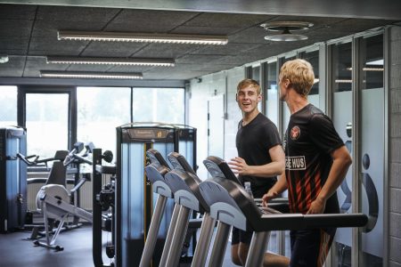 Fitnessraum Trainingslager Fussball Rodding Daenemark