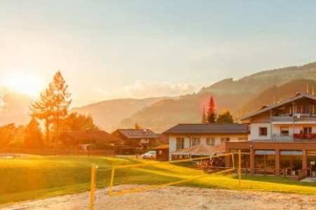 Trainieren wie die Profis mit Bergpanorama