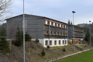 Gebaeude des Fussball Trainingslager Sportcampus Emmental