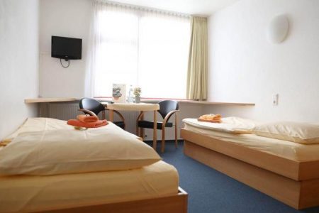 Doppelzimmer während Trainingslager Sportschule Saarland