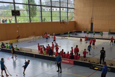 Mehrzweckhalle des Fussball Trainingslager Sportcampus Emmental