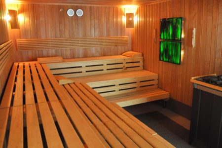 Sauna im Fussball Trainingslager Sportzentrum Ruhrgebiet