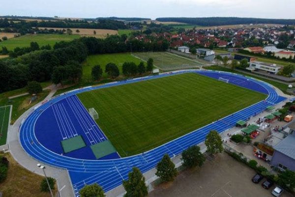 Sportplätze mit Spitzenqualität im Trainingslager Steigerwald