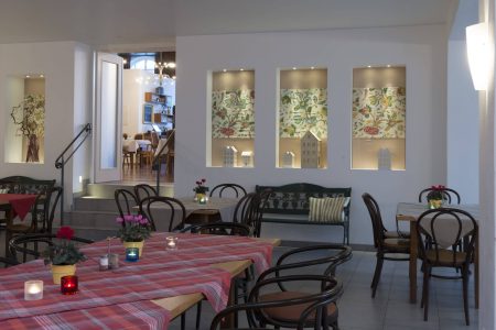 Aufenthaltsraum im Fussball Trainingslager Steigerwald