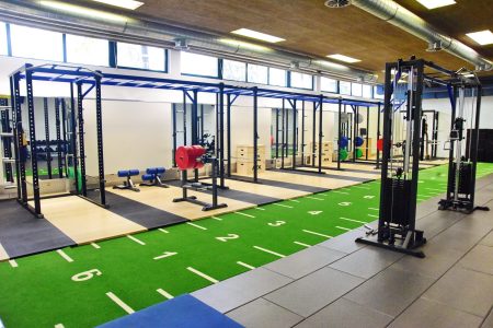 Top ausgestatteter Fitnessraum im Trainingslager Fussball Vorarlberg